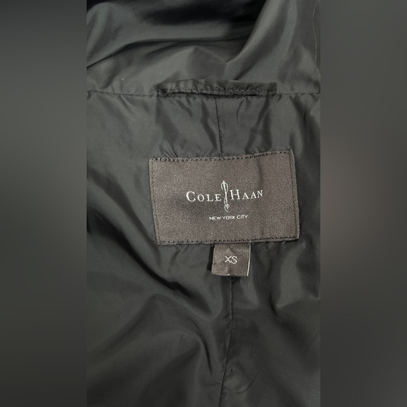 COLE HAAN DOWN PUFFER WINTER JACKET XS - Picture 7 of 9